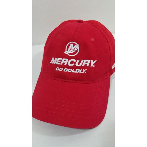 Mercury Go Boldly Red Baseball Cap One Size Fits Most By KC Caps - Picture 5 of 9